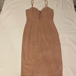 Pink Velvet Dress M